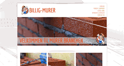 Desktop Screenshot of billig-murer.dk